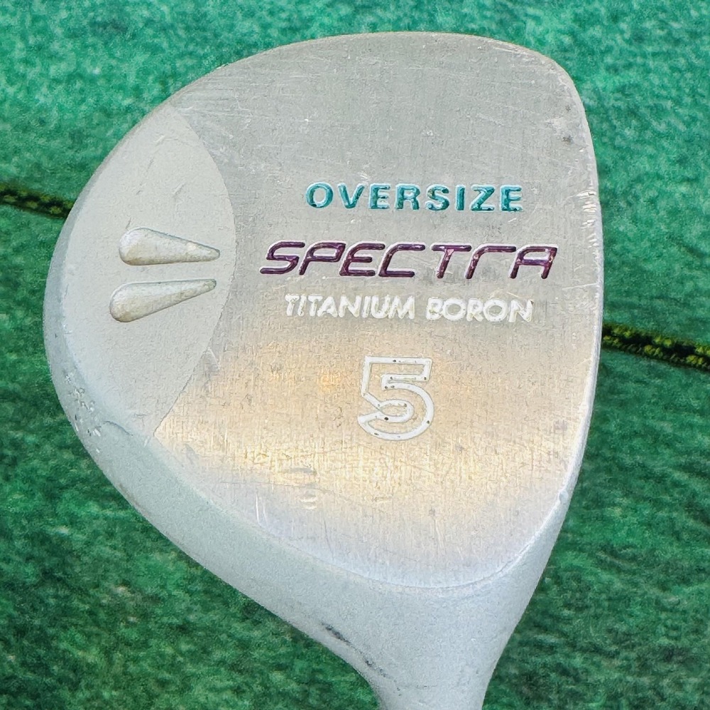 Pro Select 5 Fairway Wood Mens RH Spectra Oversize Titanium Boron Gray Golf Club
